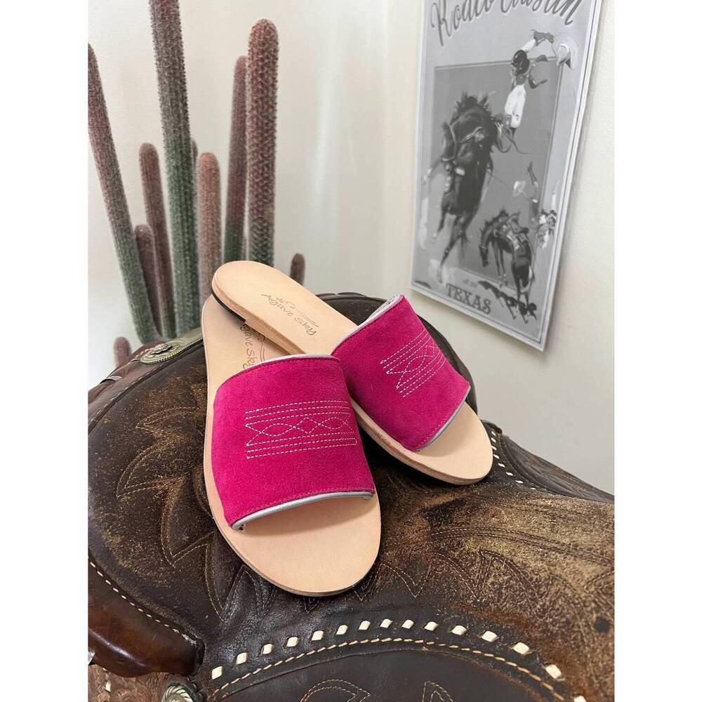 NEW AGAVE SKY women's nadia sandals in pink
